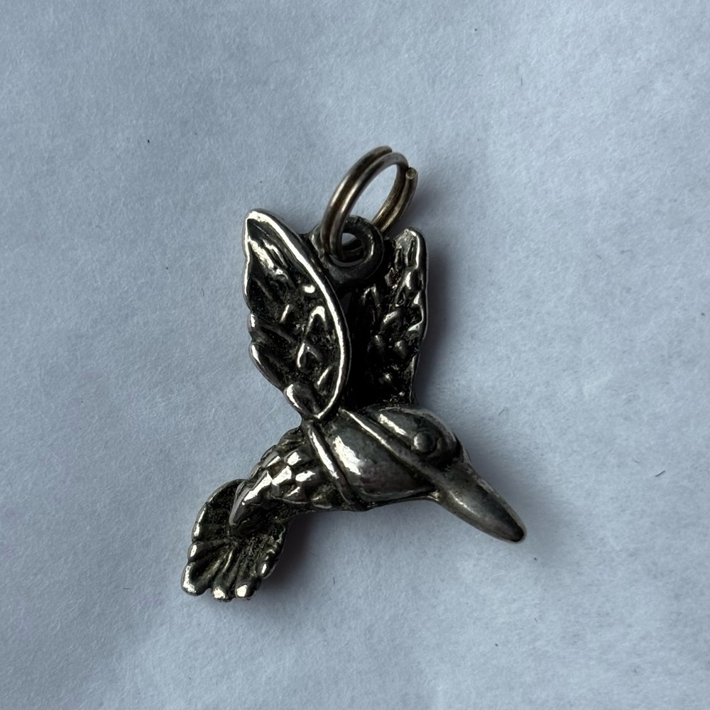 silver hummingbird pendant only, women’s jewelry